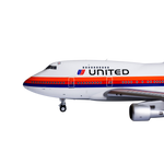 United Airlines 747SP Saul Bass Livery