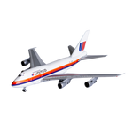 United Airlines 747SP Saul Bass Livery