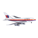 United Airlines 747SP Saul Bass Livery