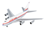 Boeing 747SP  Boeing company “house”/prototype-style livery, registration N747SP