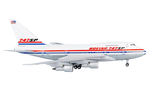 Boeing 747SP  Boeing company “house”/prototype-style livery, registration N747SP