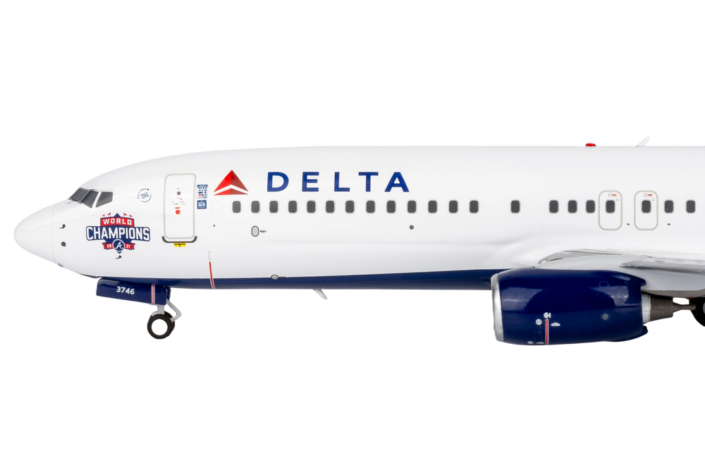 Delta Air Lines 737-800/w N3746H (Atlanta Braves' World Champions) (with stand)