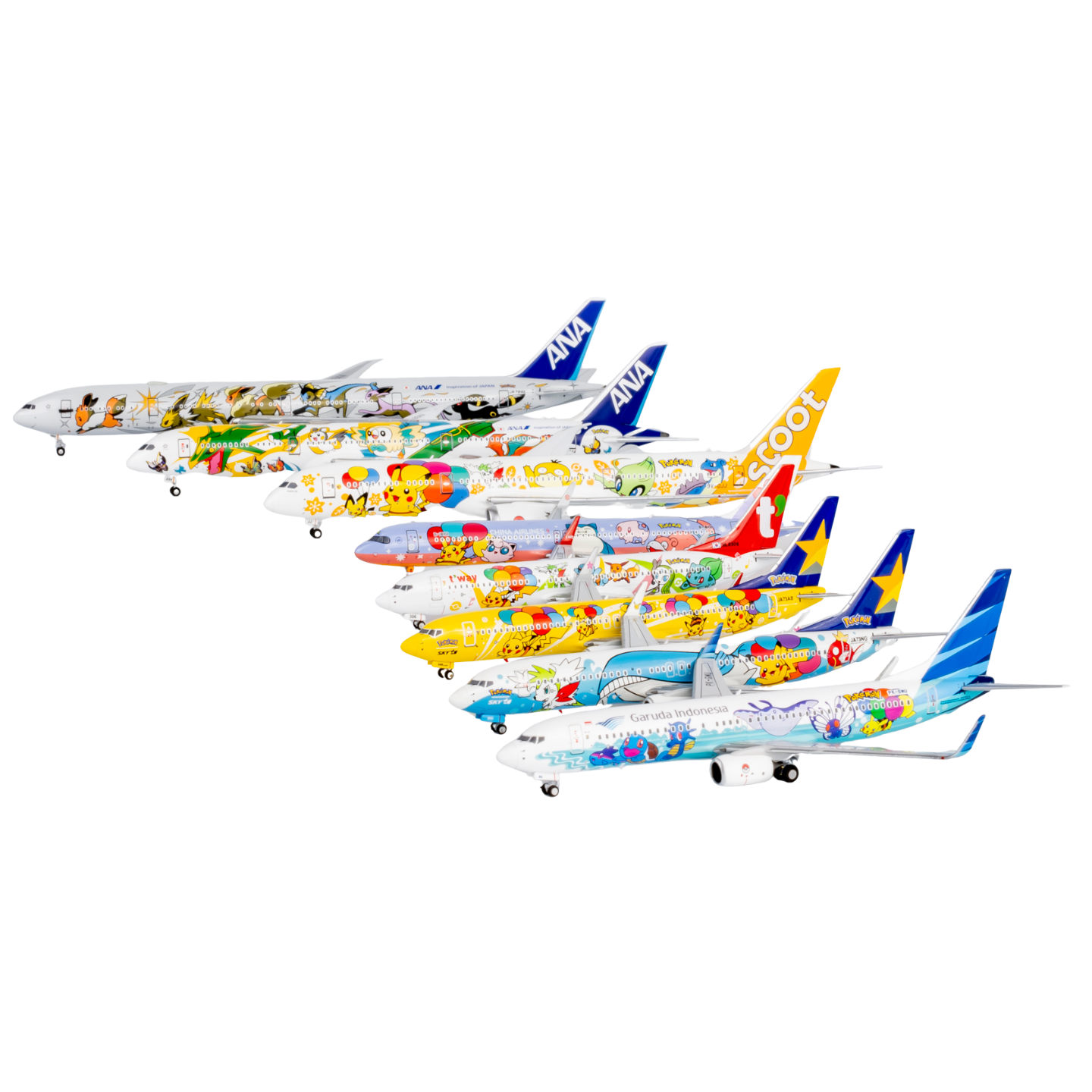 Garuda Indonesia 737-800  Pokémon Jet