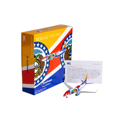 Southwest Airlines 737-700/w  “Missouri One”