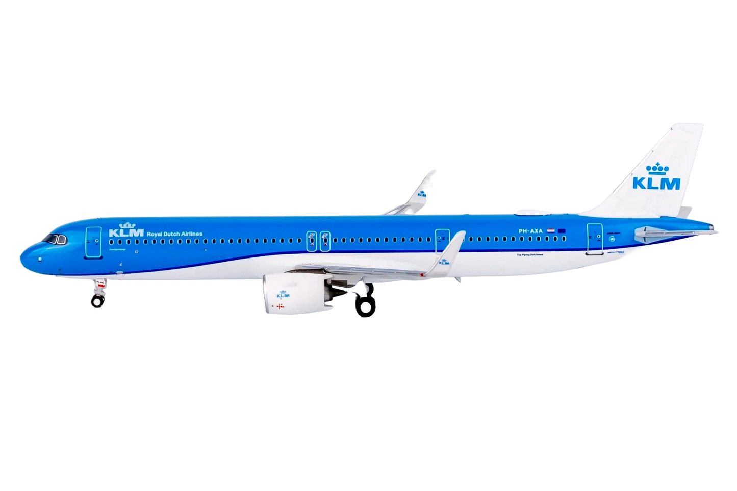 KLM A321neo PH-AXA Koninginnepage Swallowtail - 1:400 Diecast Model