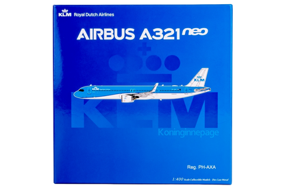 KLM A321neo PH-AXA Koninginnepage Swallowtail - 1:400 Diecast Model
