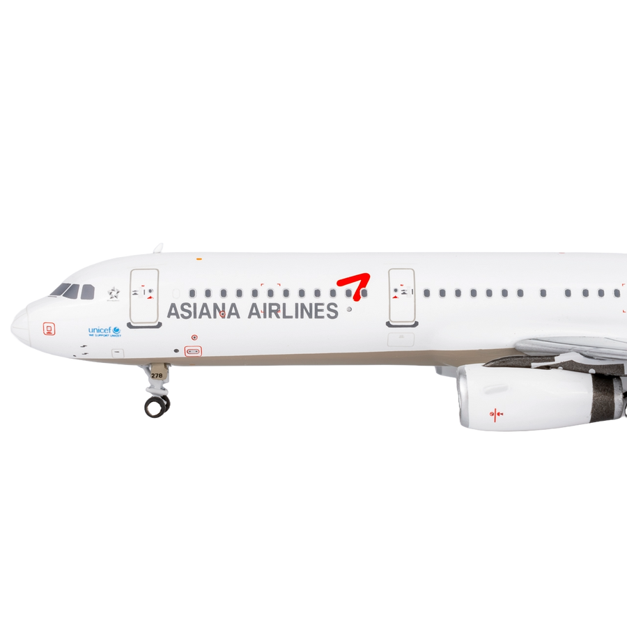 Asiana Airlines Airbus A321-200 HL8278 1:400 diecast aircraft model