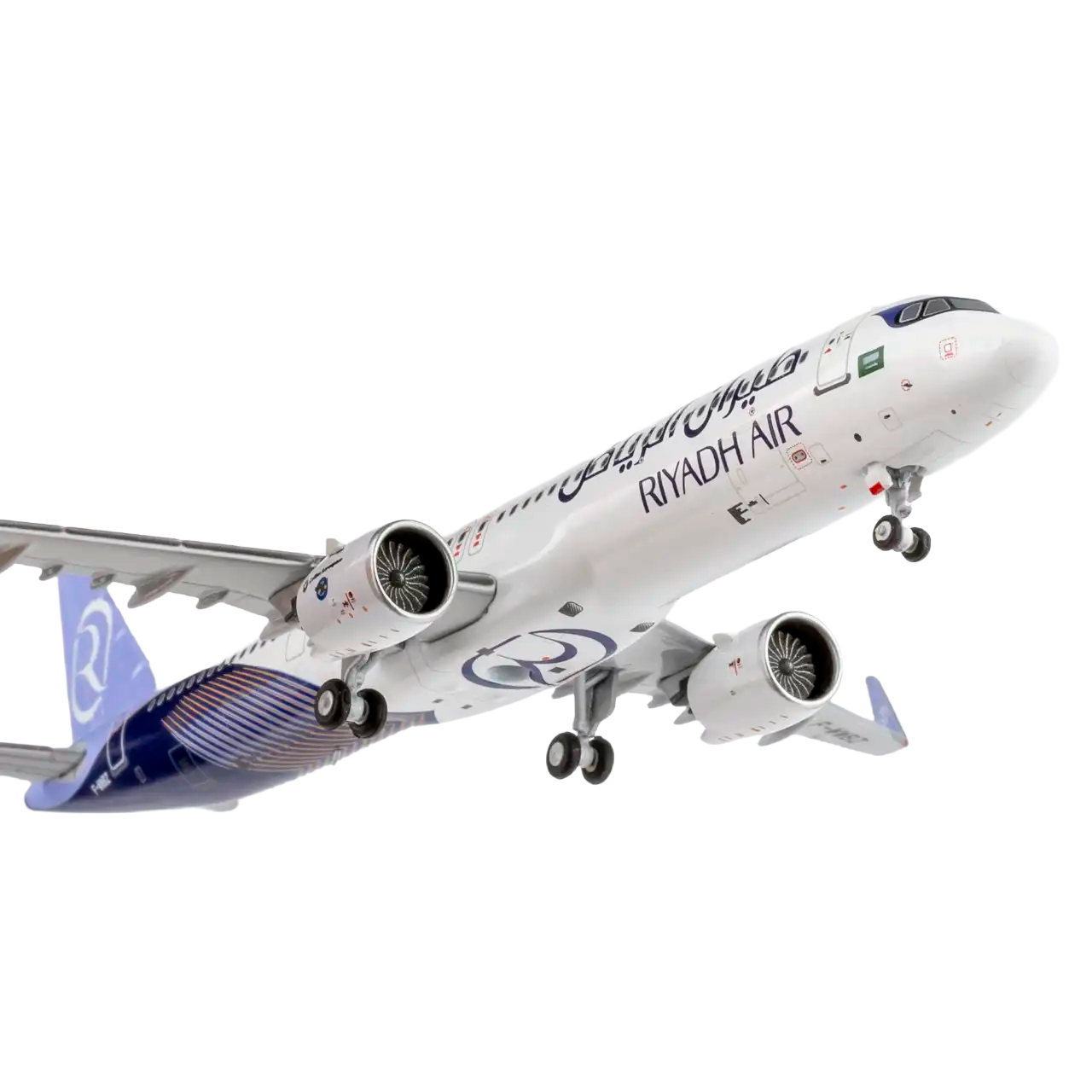 Riyadh Air A321XLR F-WWBZ (former XLR prototype painted in "Riyadh Air" livery
