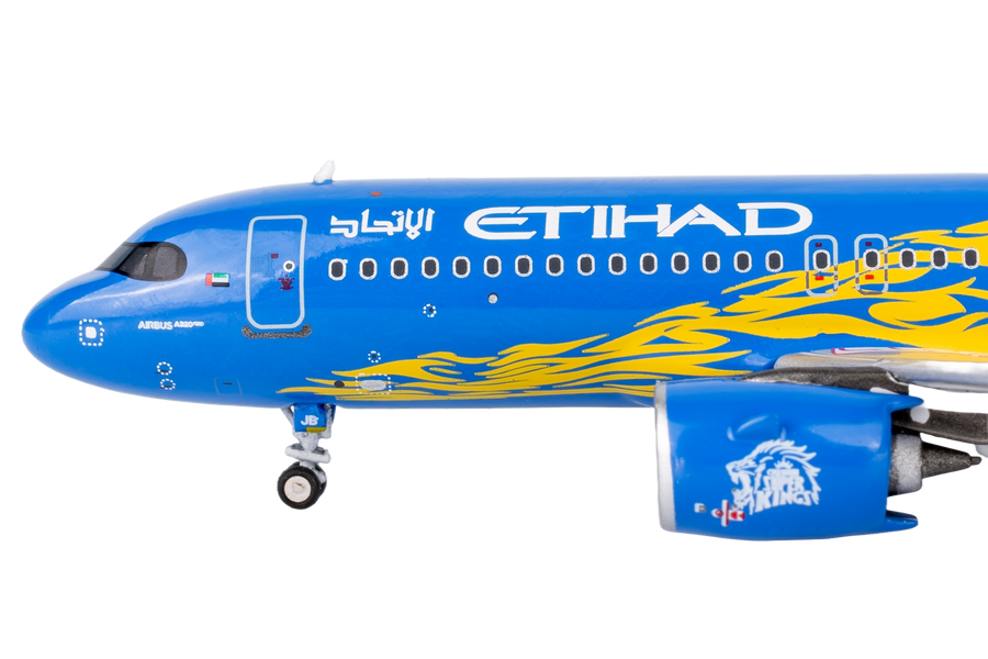 Etihad Airways Airbus A320neo A6-EJB 1:400 diecast aircraft model
