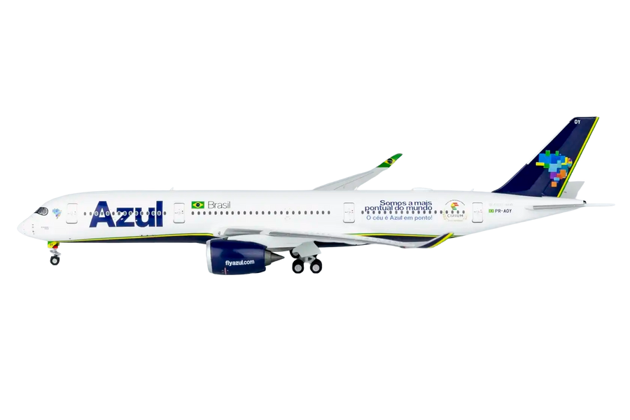 Azul Airbus A350-900 PR-AOY 1:400 diecast aircraft model
