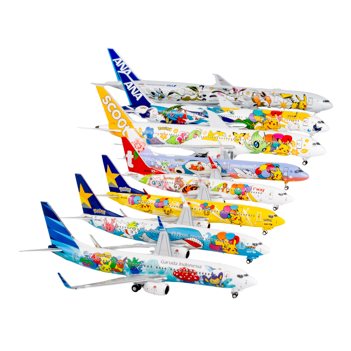 Garuda Indonesia 737-800  Pokémon Jet