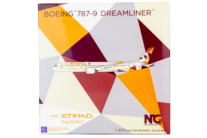 Etihad Airways 787-9 A6-BLZ