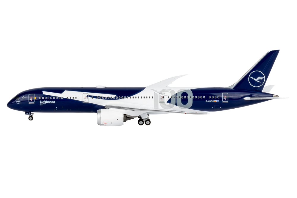Lufthansa 787-9 Dreamliner D-ABPU 100th Anniversary livery