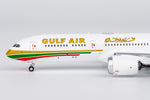 Gulf Air 787-9 Dreamliner A9C-FG (1976 retro cs, "75 Years" sticker)