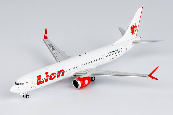 Lion Air Boeing 737 MAX 9 PK-LRI 1:400 diecast aircraft model