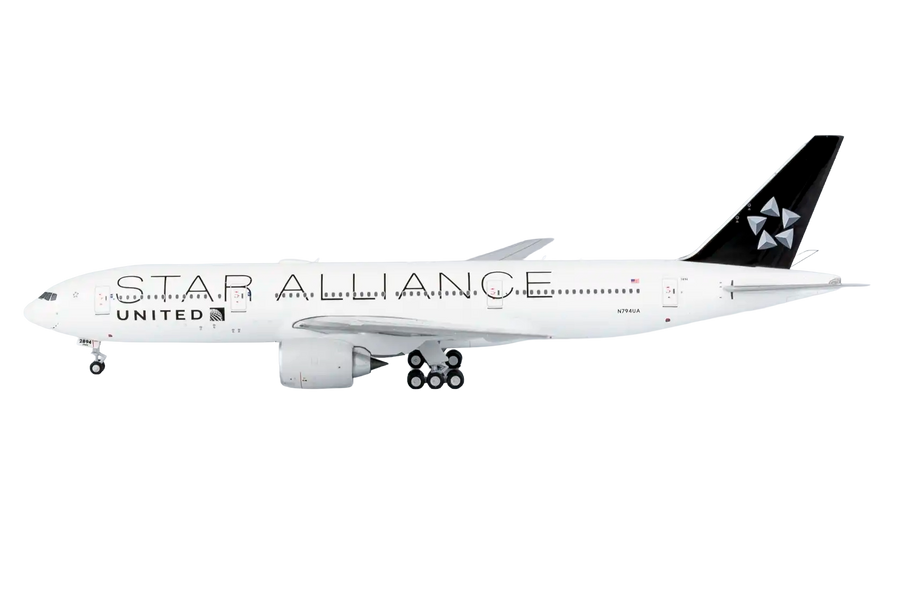 United Airlines Boeing 777-200ER N794UA 1:400 diecast aircraft model