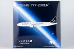 United Airlines Boeing 777-200ER N794UA 1:400 diecast aircraft model product image 3