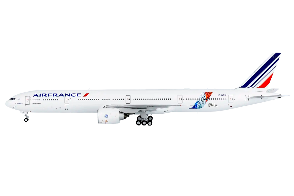 Air France 777-300ER F-GSQI (JonOne graffiti livery)
