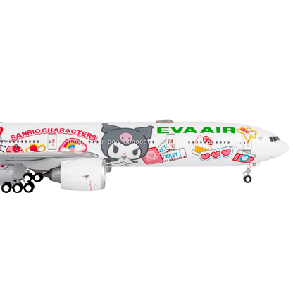 Eva Airways 777-300ER B-16740 (HELLO KITTY “Candy Jet” - Sanrio Characters ultimate collection with stand