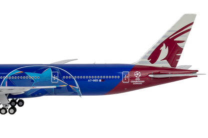 Qatar Airways 777-300ER A7-BED UEFA Champions League
