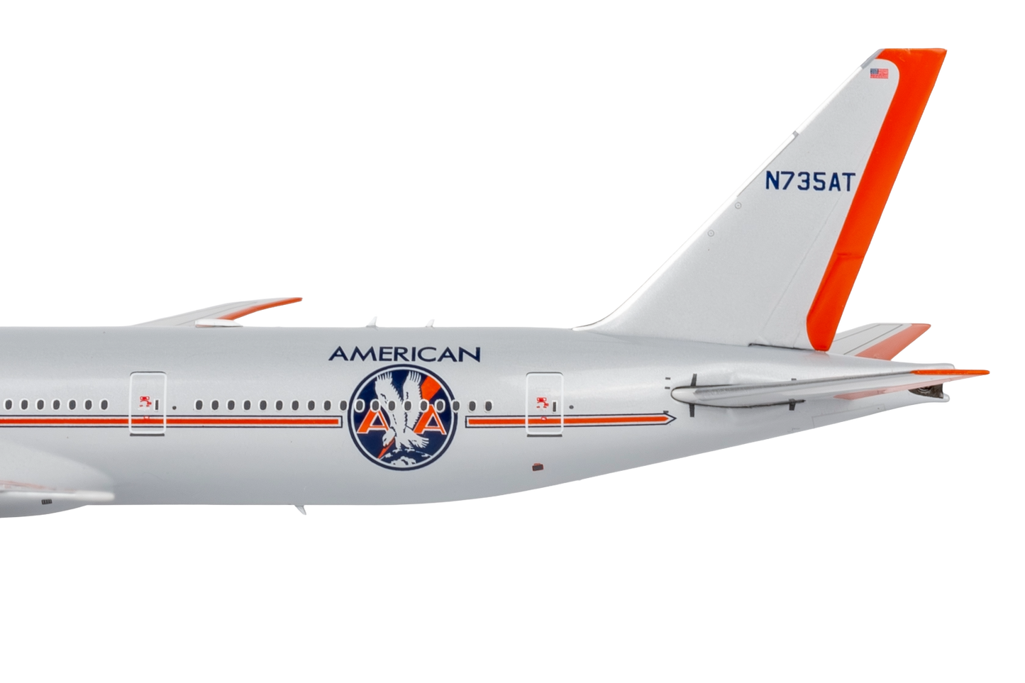 American Airlines 777-300ER N735AT Flagship DFW livery