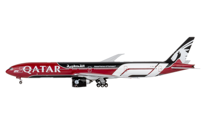 Qatar Airways 777-300ER A7-BEG (New Formula 1 livery
