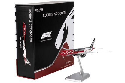 Qatar Airways 777-300ER A7-BEG (New Formula 1 livery