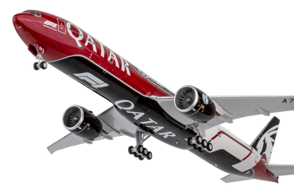 Qatar Airways 777-300ER A7-BEG (New Formula 1 livery