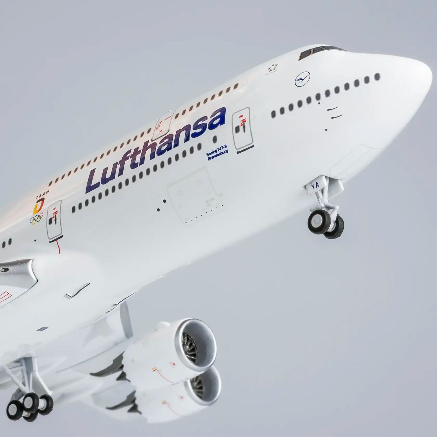 Lufthansa 747-8 D-ABYA (TEAM D; n/c;) (2024.09)