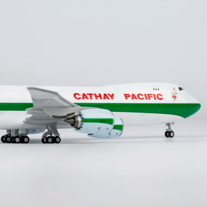 Cathay Pacific Airways 747-8F B-LJE (80 Years Anniversary Retro Livery; with luxurious package) (with stand)