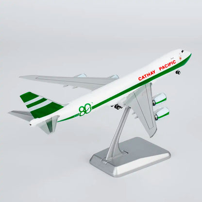Cathay Pacific Airways 747-8F B-LJE (80 Years Anniversary Retro Livery; with luxurious package) (with stand)