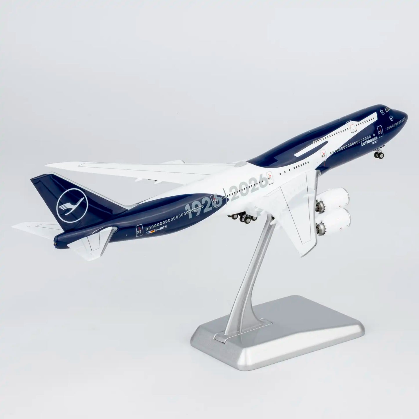 Lufthansa 747-8i D-ABYN (100 Years Anniversary; Luxurious Packaging) (with stand)