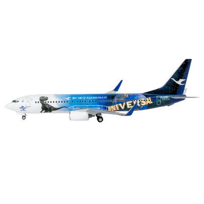 Jurassic Park Xiamen Airlines 737-800/w B-5487 (Universal Beijing Resort - Jurassic Park)