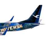 Jurassic Park Xiamen Airlines 737-800/w B-5487 (Universal Beijing Resort - Jurassic Park)