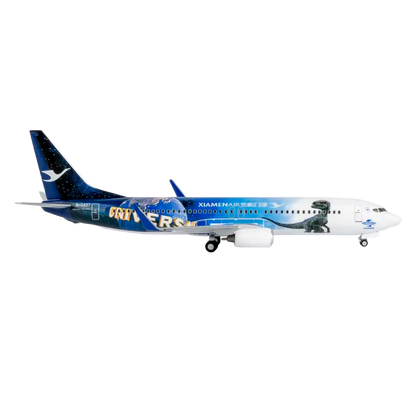 Jurassic Park Xiamen Airlines 737-800/w B-5487 (Universal Beijing Resort - Jurassic Park)