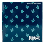 Jurassic Park Xiamen Airlines 737-800/w B-5487 (Universal Beijing Resort - Jurassic Park)