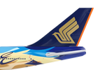 Singapore Airlines Boeing 747-400 9V-SPL "TROPICAL " (With Stands)