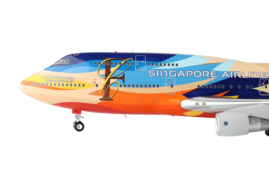 Singapore Airlines Boeing 747-400 9V-SPL 1:200 diecast aircraft model