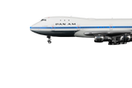 Pan Am Jet Clipper American N747PA Boeing B747-100  (With Stands)