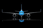 Front view of SQ Wings Korean Air Airbus A321neo HL8509 1:200 diecast model