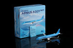 SQ Wings Korean Air A321neo 1:200 model and product box