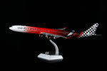 Etihad Airways A340-600 A6-EHJ on display stand SQ Wings 1:200 diecast model