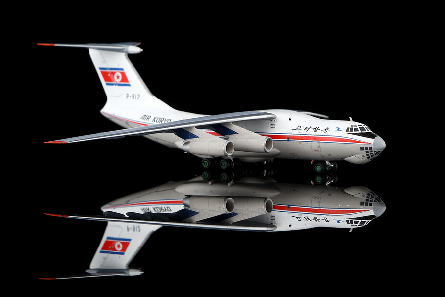 HX Models Air Koryo Ilyushin IL-76TD P-912 1:400 Diecast Aircraft Model