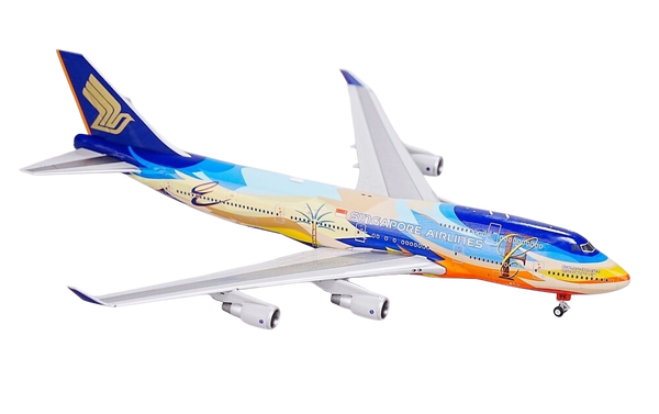 9V-SPL Singapore Airlines Tropical Boeing 747-400