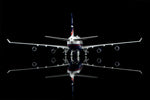 HX Models B616102 British Airways Boeing 747-400 G-BNLY Landor 1:400 rear view
