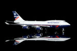 HX Models B616102 British Airways Boeing 747-400 G-BNLY Landor 1:400 right side profile