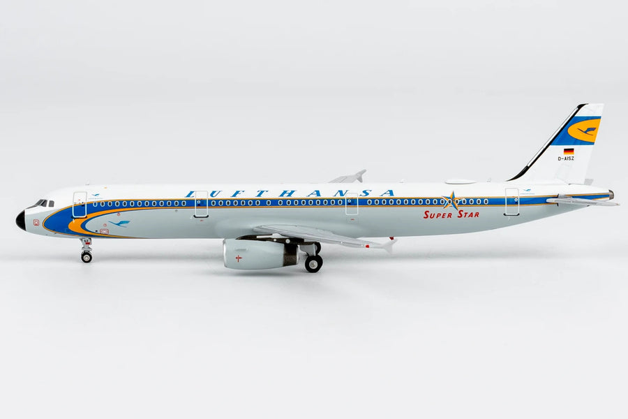 NG Models [Ultimate] 13159 Lufthansa Airbus A321-200 D-AISZ “Super Star” Heritage Livery 1:400