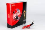 NG Models 15070 Titan Airways Airbus A320-200 G-POWK Coca-Cola FIFA World Cup model with presentation box 1:400