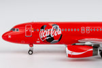 NG Models 15070 Titan Airways Airbus A320-200 G-POWK Coca-Cola FIFA World Cup livery nose detail 1:400