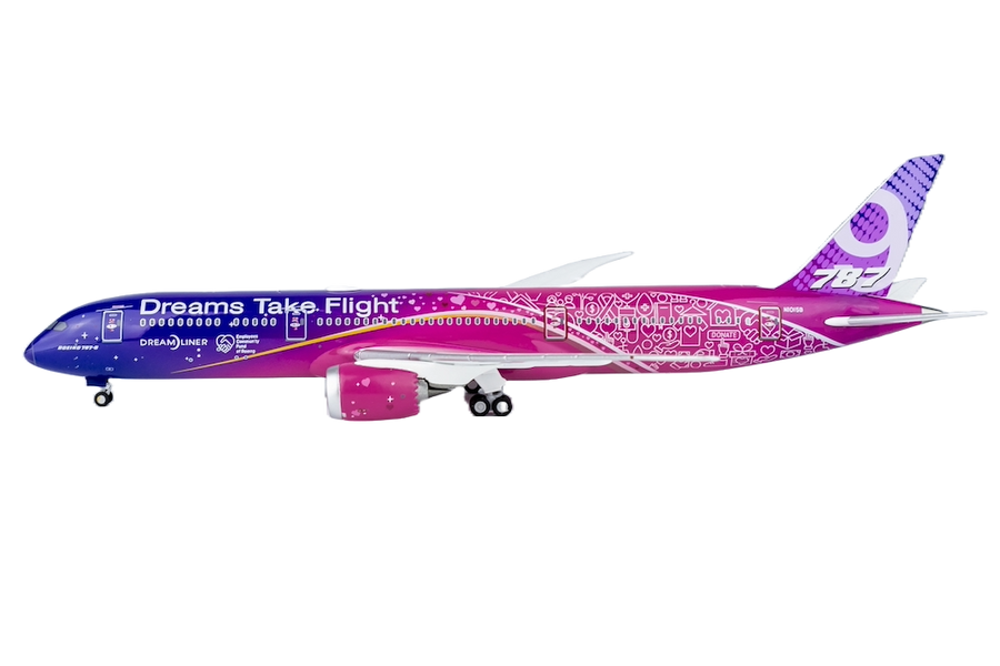Boeing 787-9 N1015B 1:400 diecast aircraft model